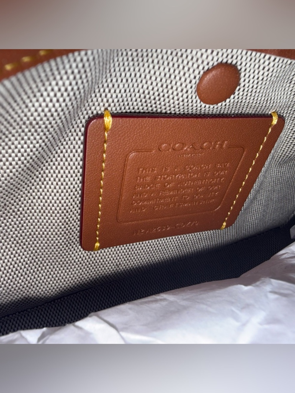 COACH Pocket Juliet 30 Shoulder Bag - Picture 7 of 7